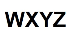 WXYZ trademark logo