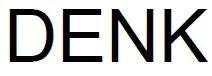 DENK trademark logo
