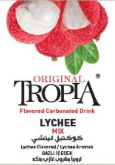 ( ORIGNAL TROPIA LYCHE ) . مع شكل trademark logo