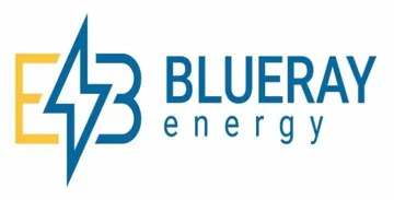 BLUERAY energy trademark logo