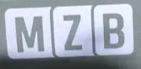 MZB trademark logo