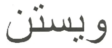 ويستن trademark logo