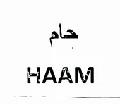 حام HAAM trademark logo