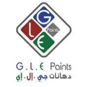 ( G.L.E Points دهانات جي.ال.اي ) .مع الشكل trademark logo