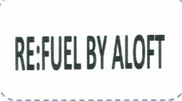 RE:FUEL BY ALOFT trademark logo