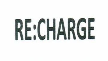 RE:CHARGE trademark logo