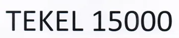 TEKEL 15000 trademark logo