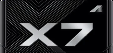 X 7 trademark logo