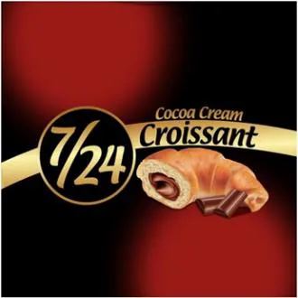 7/24 croissant cocoa cream