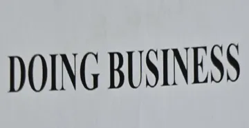 DOING BUSINESS trademark logo