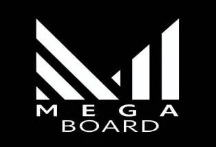 MEGA BOARD trademark logo