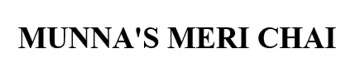 MUNNA'S MERI CHAI trademark logo
