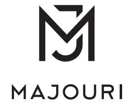MAJOURI مع الشكل trademark logo
