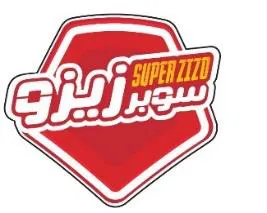سوبر زيزو- SUPER ZIZO مع الشكل trademark logo