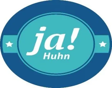 ja ! Huhn trademark logo
