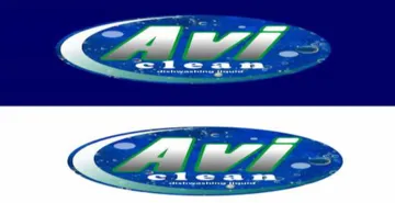 Avi clean trademark logo