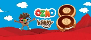 OZMO happy trademark logo