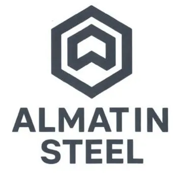 ALMATIN STEEL trademark logo