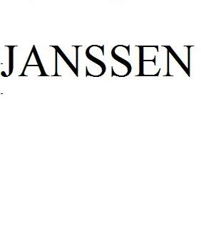 JANSSEN trademark logo