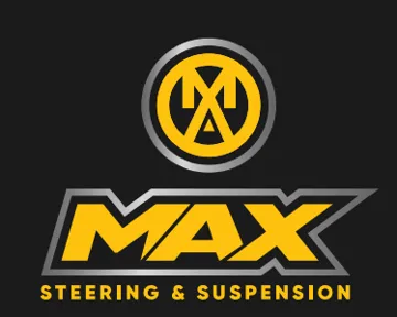 MAX STEERING & SUSPENSION trademark logo