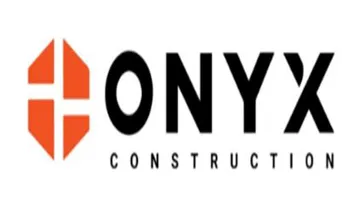 ONYX CONSTRUCTION trademark logo