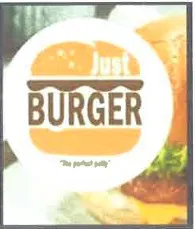Just BURGER (مع الشكل) trademark logo
