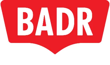 مع الشكلBADR بدر trademark logo
