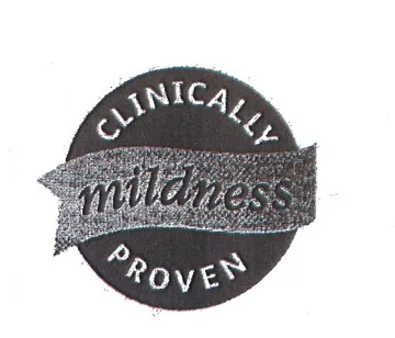 CLINICALLY PROVEN MILDNESS trademark logo