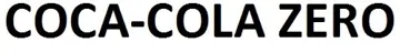 COCA-COLA ZERO trademark logo