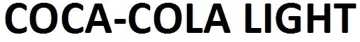 COCA-COLA LIGHT trademark logo