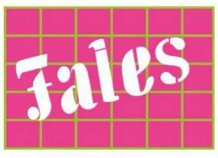 ( fales ) . مع الشكل trademark logo