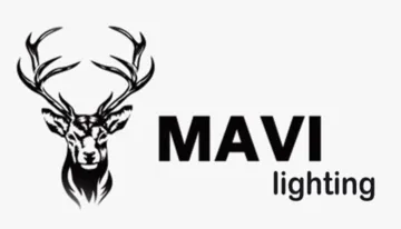 MAVI lighting trademark logo