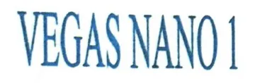 VEGAS NANO 1 trademark logo