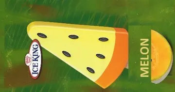 مع الشكلICE KING MELON trademark logo