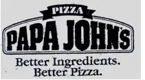 PIZZA PAPA JOHNS trademark logo