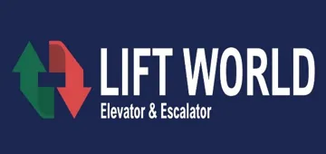 LIFT WORLD Elevator & Escalator trademark logo