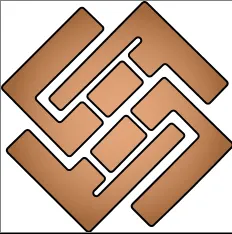 مع الشكل trademark logo