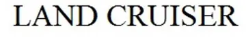 LAND CRUISER trademark logo